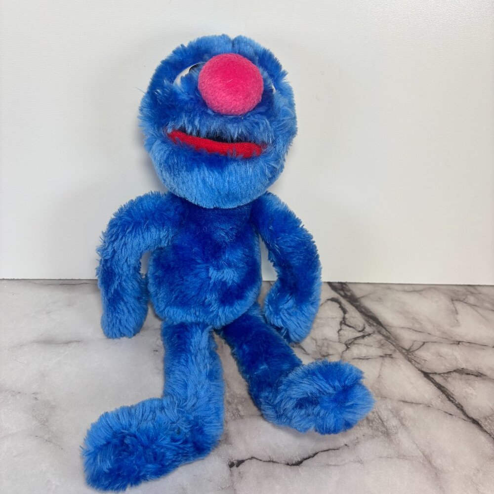 Grover Vintage Applause Plush Muppets 1993 Blue Monster Stuffed Animal